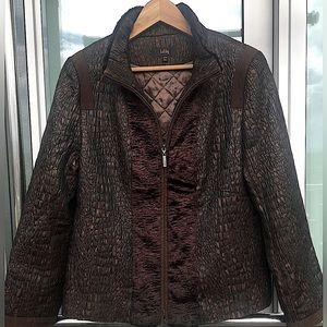 Women Full Zip Up Winter Jacket